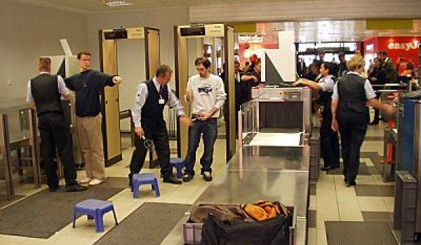 Flughafen Sicherheitstechnologie gegen Terrorismus